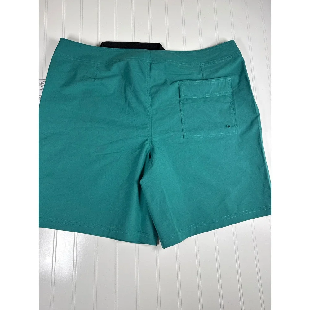 Amazon Essentials Mens Teal Green Board Shorts Swim Trunks XL‎ NWT